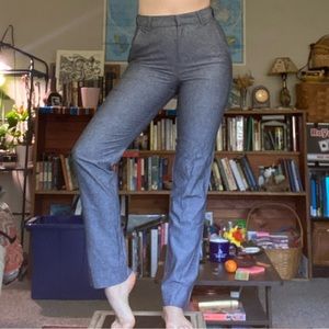 Gray Chambray American Apparel Dress Pants 26